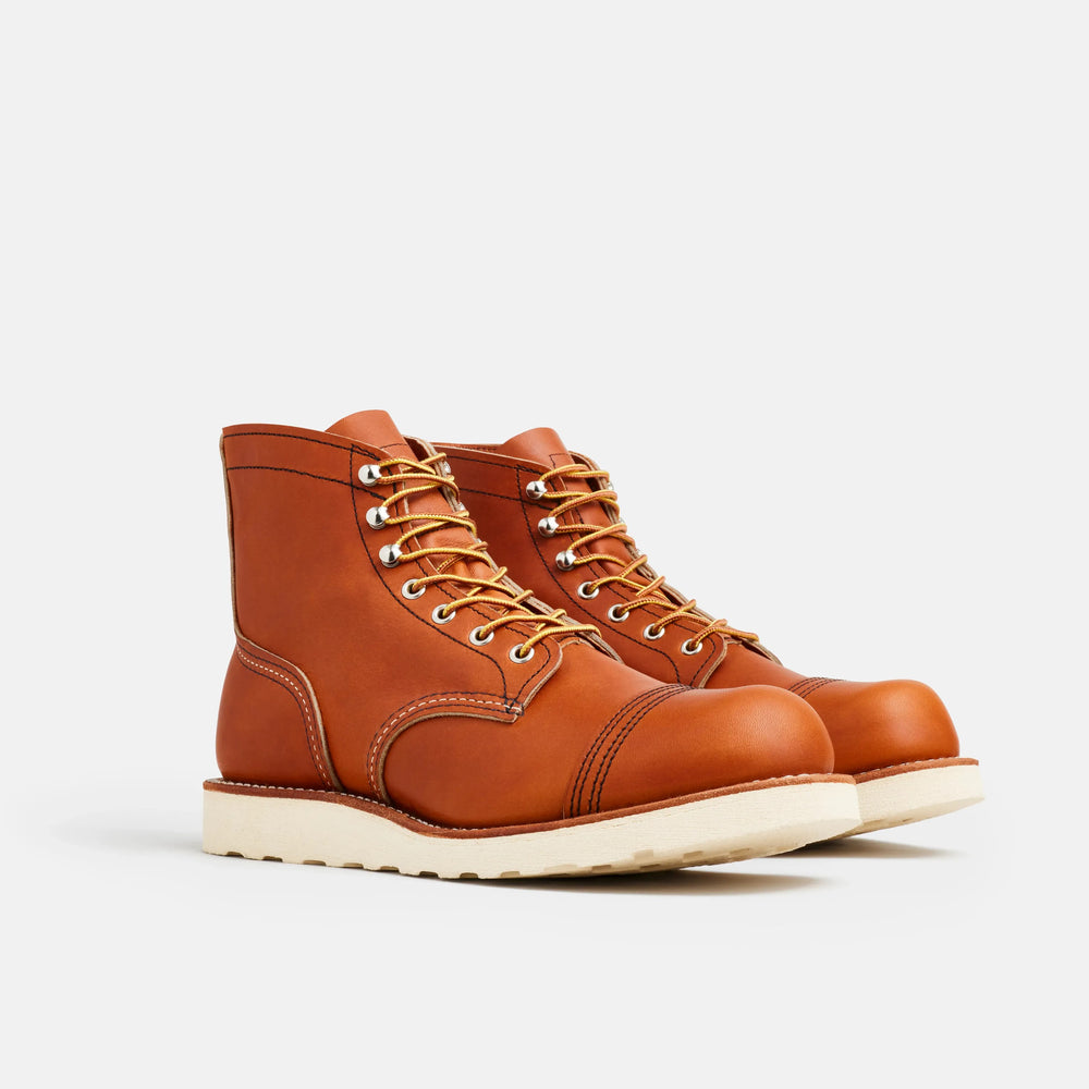 Red Wing Shoes | Iron Ranger Traction Tred in Brown Leather 8089 | Red Wing Heritage