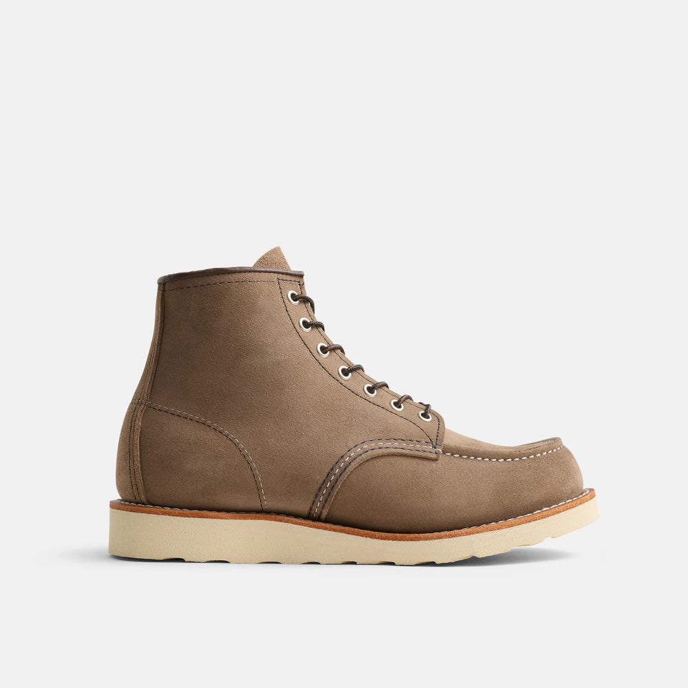 Red Wing Shoes | Classic Moc 6-Inch Boot in Sandstone Mohave Leather 8838 | Red Wing Heritage