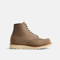Red Wing Shoes | Classic Moc 6-Inch Boot in Sandstone Mohave Leather 8838 | Red Wing Heritage