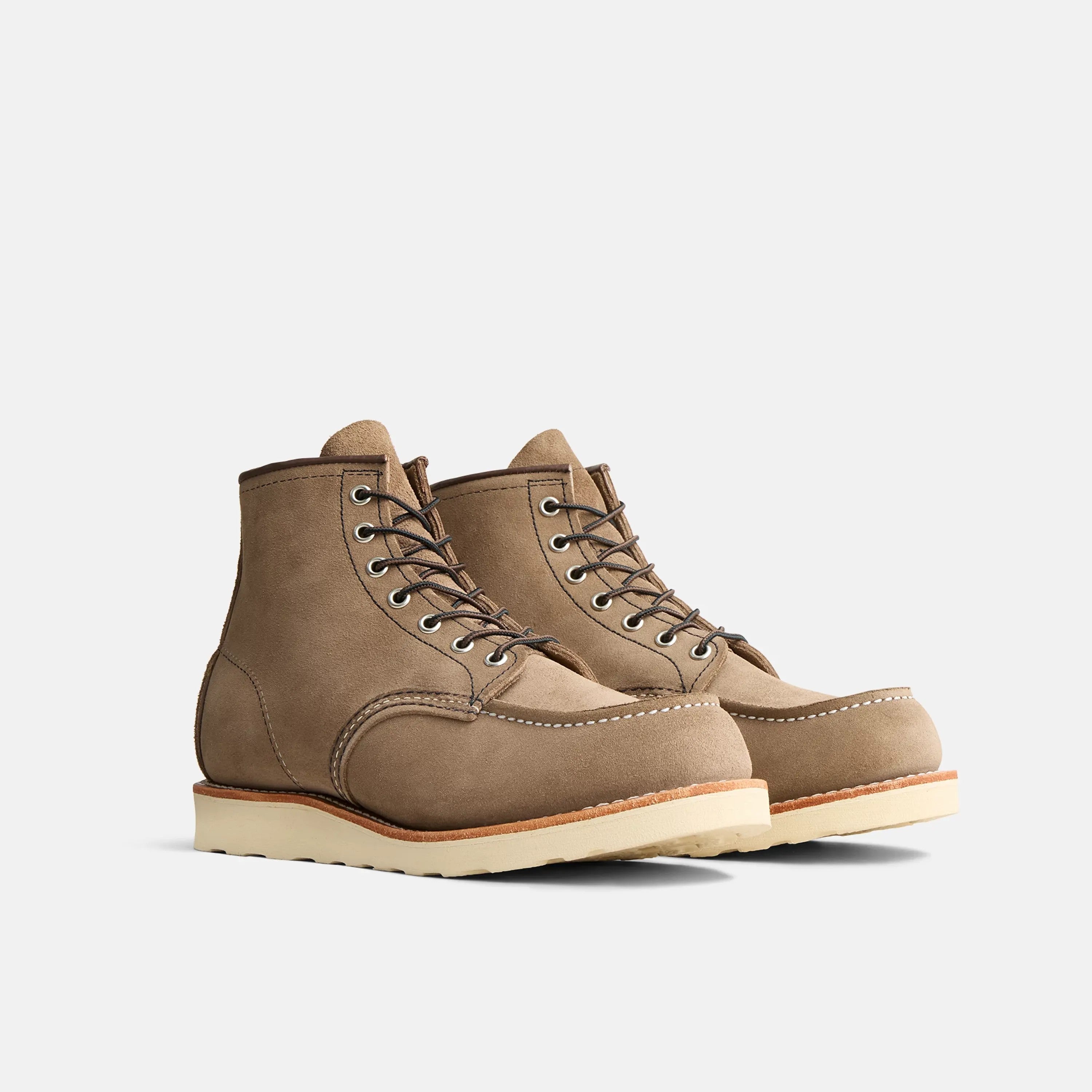 Red Wing Shoes | Classic Moc 6-Inch Boot in Sandstone Mohave Leather 8838 | Red Wing Heritage