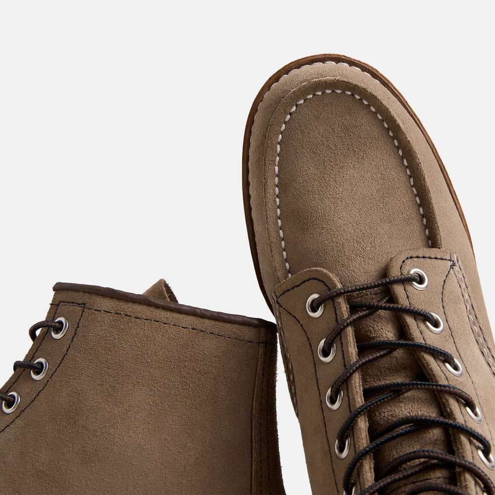 Red Wing Shoes | Classic Moc 6-Inch Boot in Sandstone Mohave Leather 8838 | Red Wing Heritage