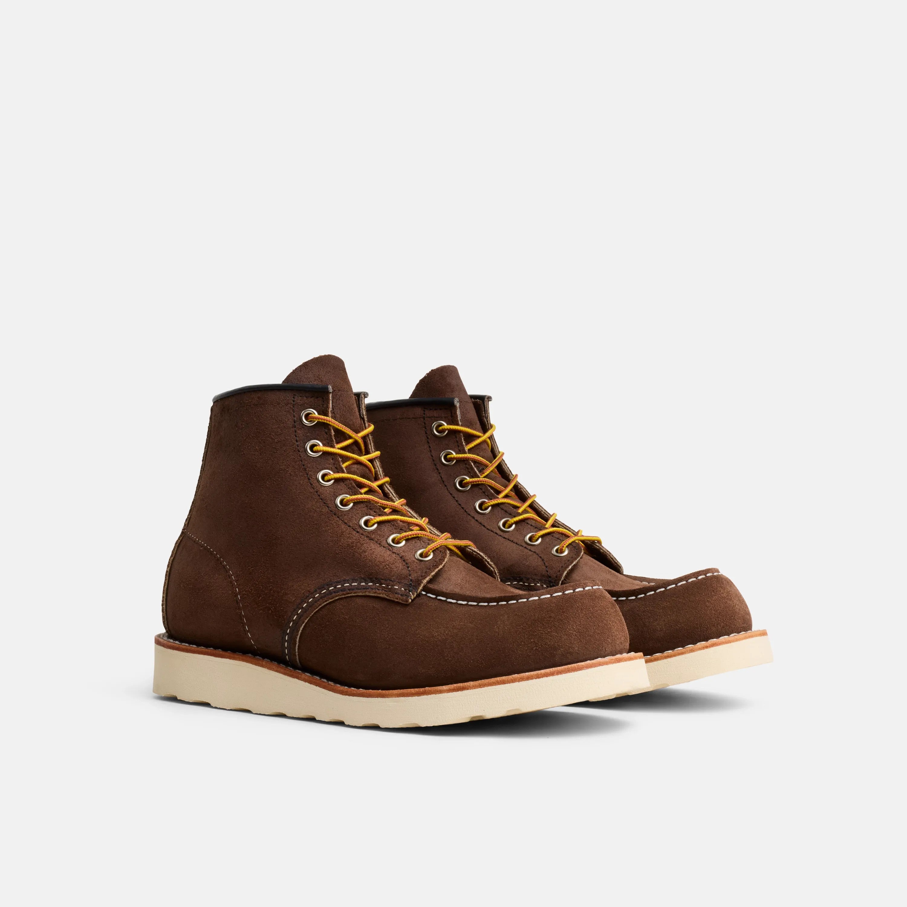 Red Wing Shoes | 6-Inch Classic Moc in Chocolate Muleskinner Leather 8836 | Red Wing Heritage
