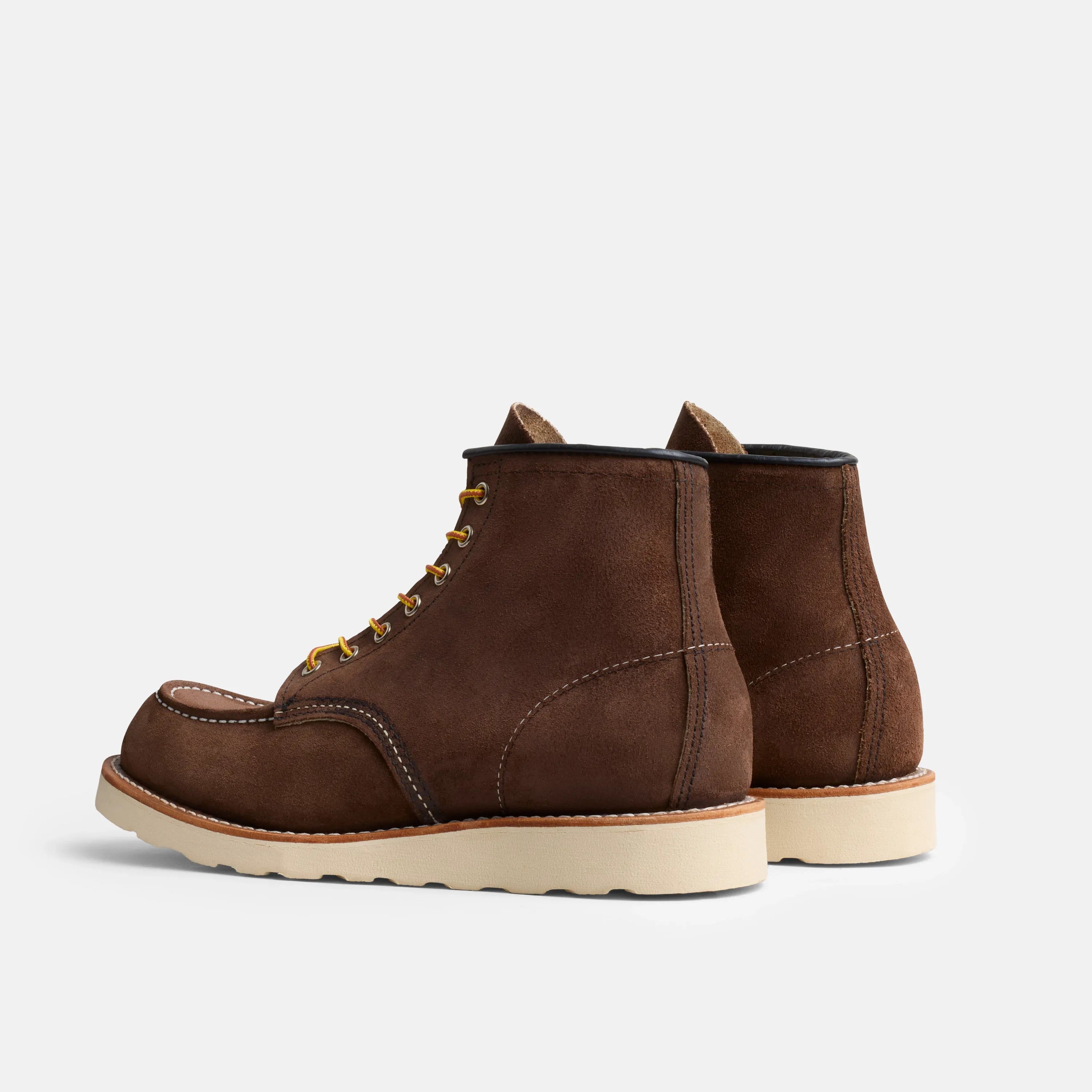 Red Wing Shoes | 6-Inch Classic Moc in Chocolate Muleskinner Leather 8836 | Red Wing Heritage