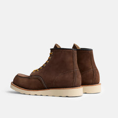 Red Wing Shoes | 6-Inch Classic Moc in Chocolate Muleskinner Leather 8836 | Red Wing Heritage