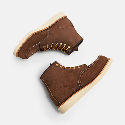 Red Wing Shoes | 6-Inch Classic Moc in Chocolate Muleskinner Leather 8836 | Red Wing Heritage