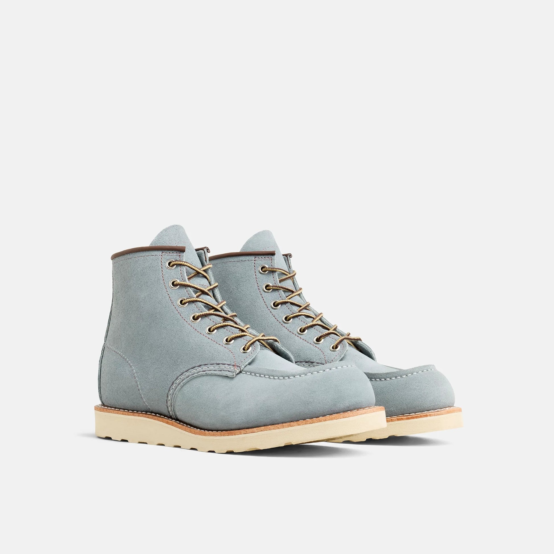 Red Wing Shoes | Classic Moc 6-Inch Boot in Blue Leather 8800 | Red Wing Heritage