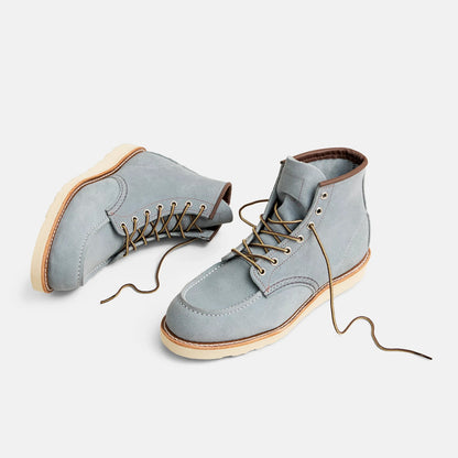 Red Wing Shoes | Classic Moc 6-Inch Boot in Blue Leather 8800 | Red Wing Heritage