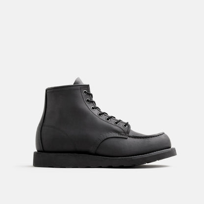 Red Wing Shoes | Classic Moc 6-Inch Boot in Black Leather 8074 | Red Wing Heritage