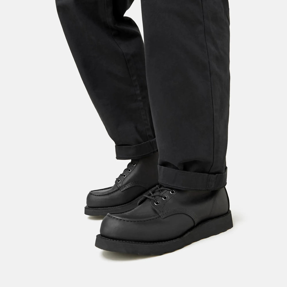 Red Wing Shoes | Classic Moc 6-Inch Boot in Black Leather 8074 | Red Wing Heritage