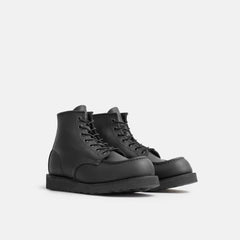 Red Wing Shoes | Classic Moc 6-Inch Boot in Black Leather 8074 | Red Wing Heritage
