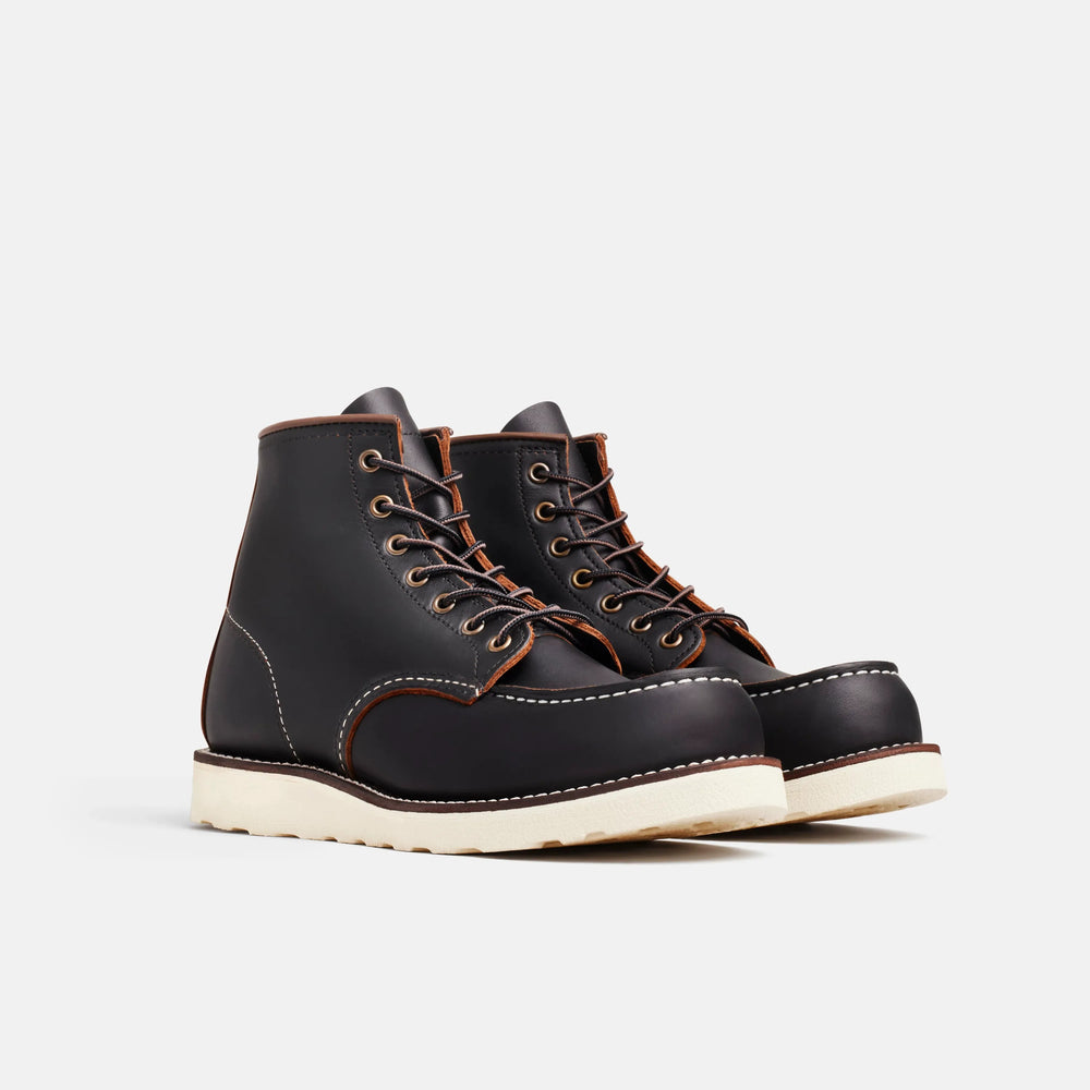 Red Wing Shoes | Classic Moc 6-Inch Boot in Black Leather 8849