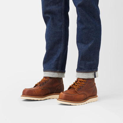 Red Wing Shoes | Classic Moc 6-Inch Boot in Brown Leather 1907