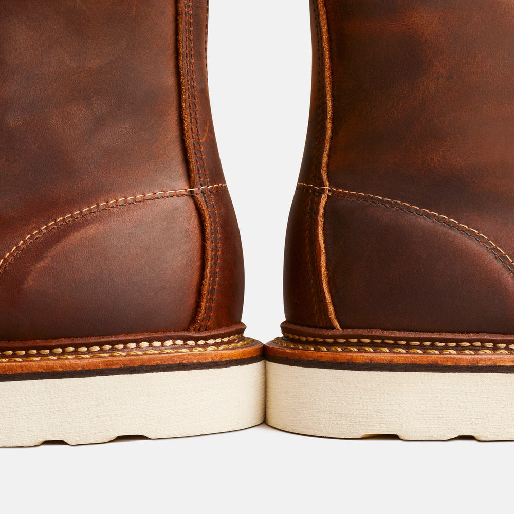 Red Wing Shoes | Classic Moc 6-Inch Boot in Brown Leather 1907