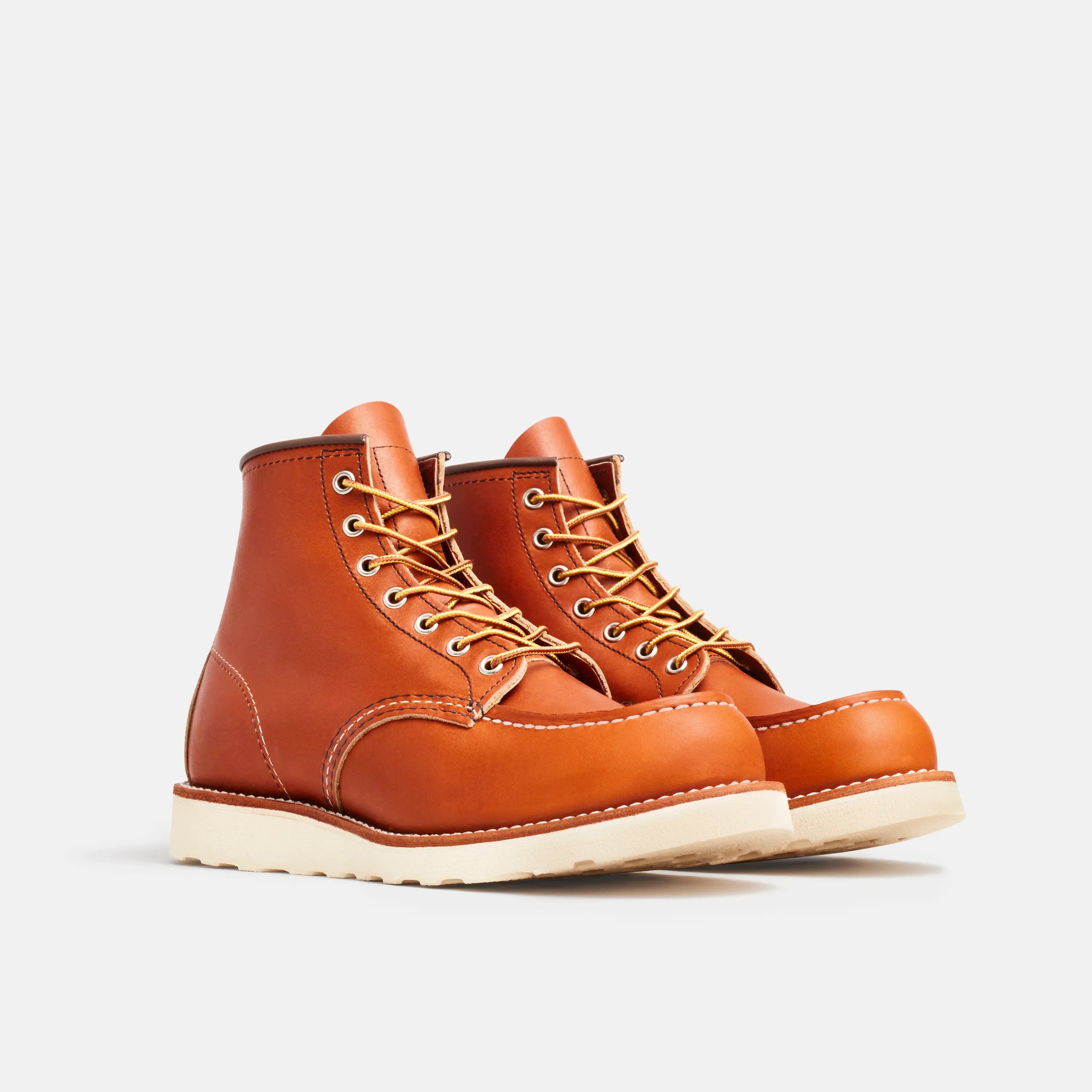 Red Wing Shoes | Classic Moc 6-Inch Boot in Brown Leather 875