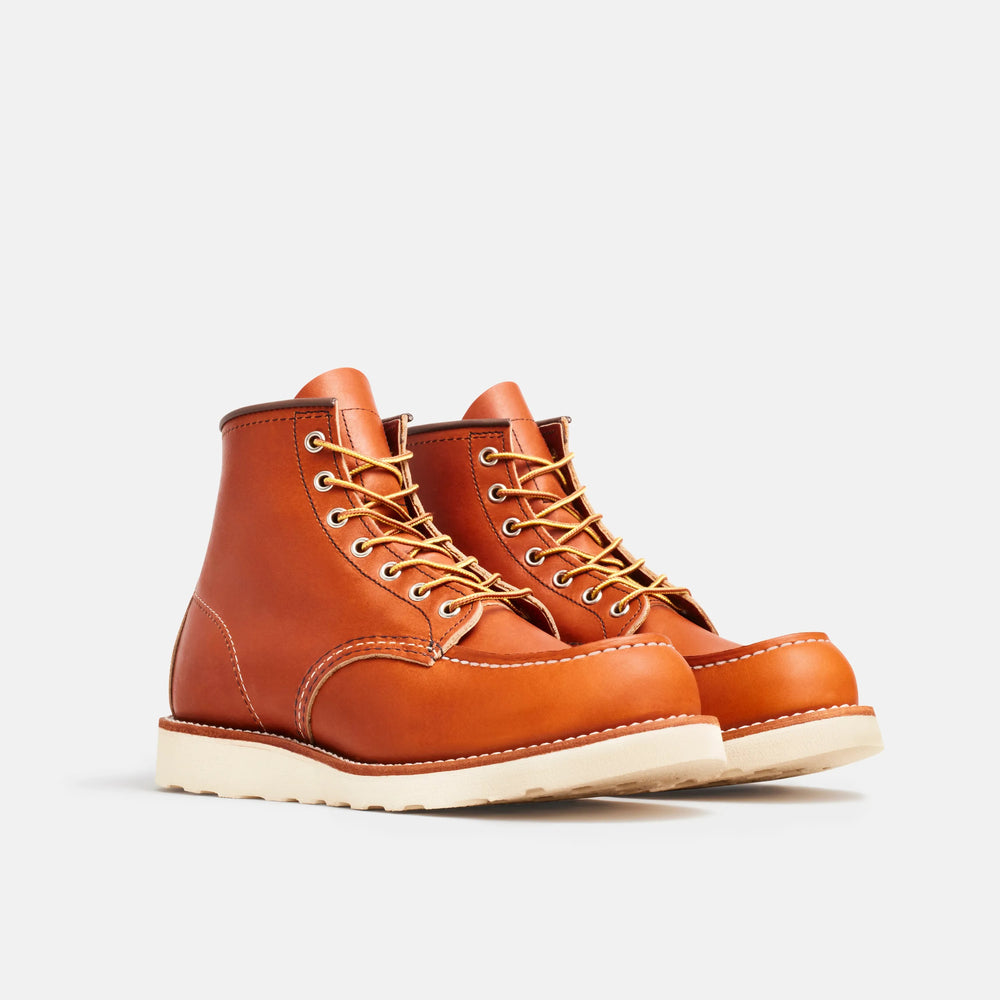 Red Wing Shoes | Classic Moc 6-Inch Boot in Brown Leather 875