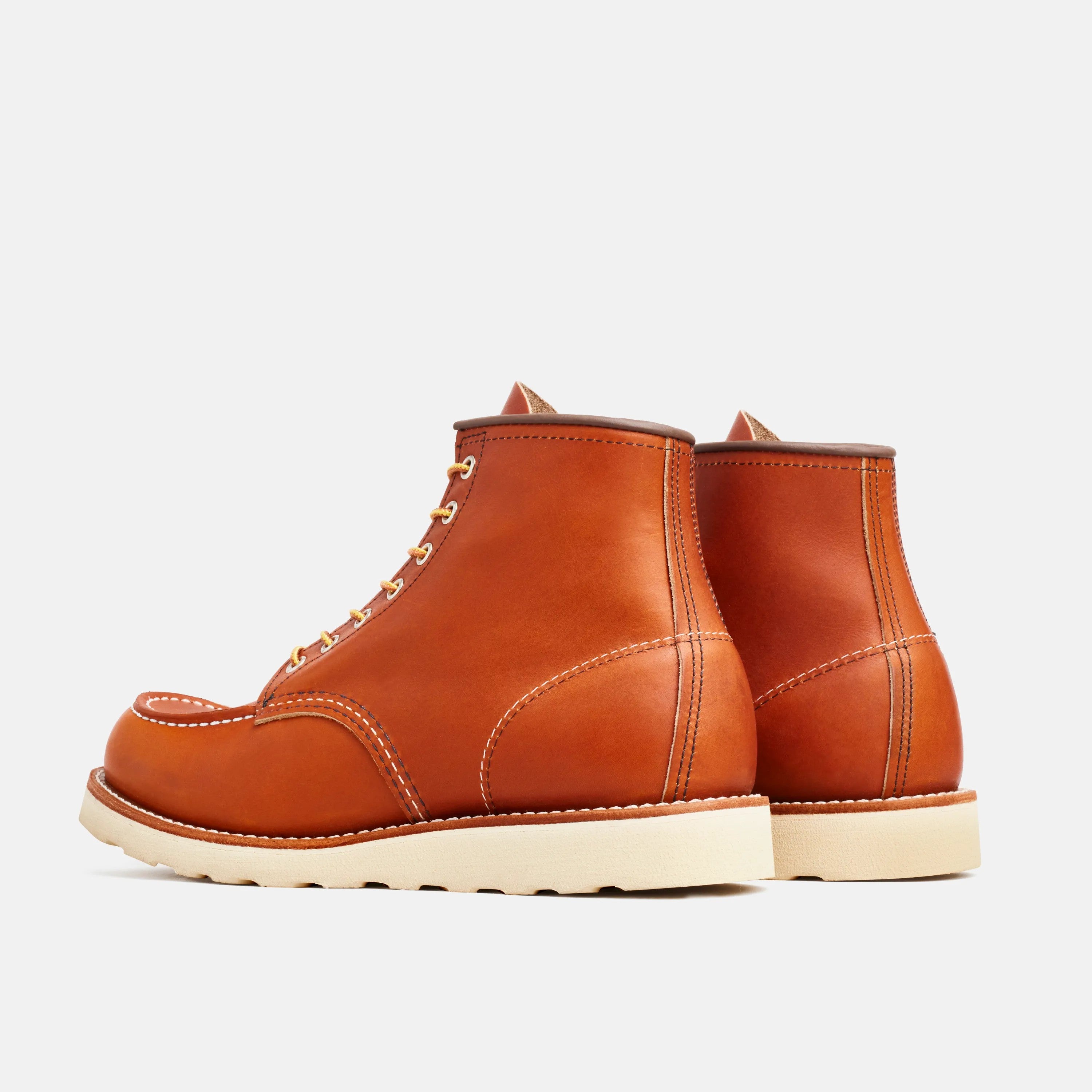 Red Wing Shoes | Classic Moc 6-Inch Boot in Brown Leather 875