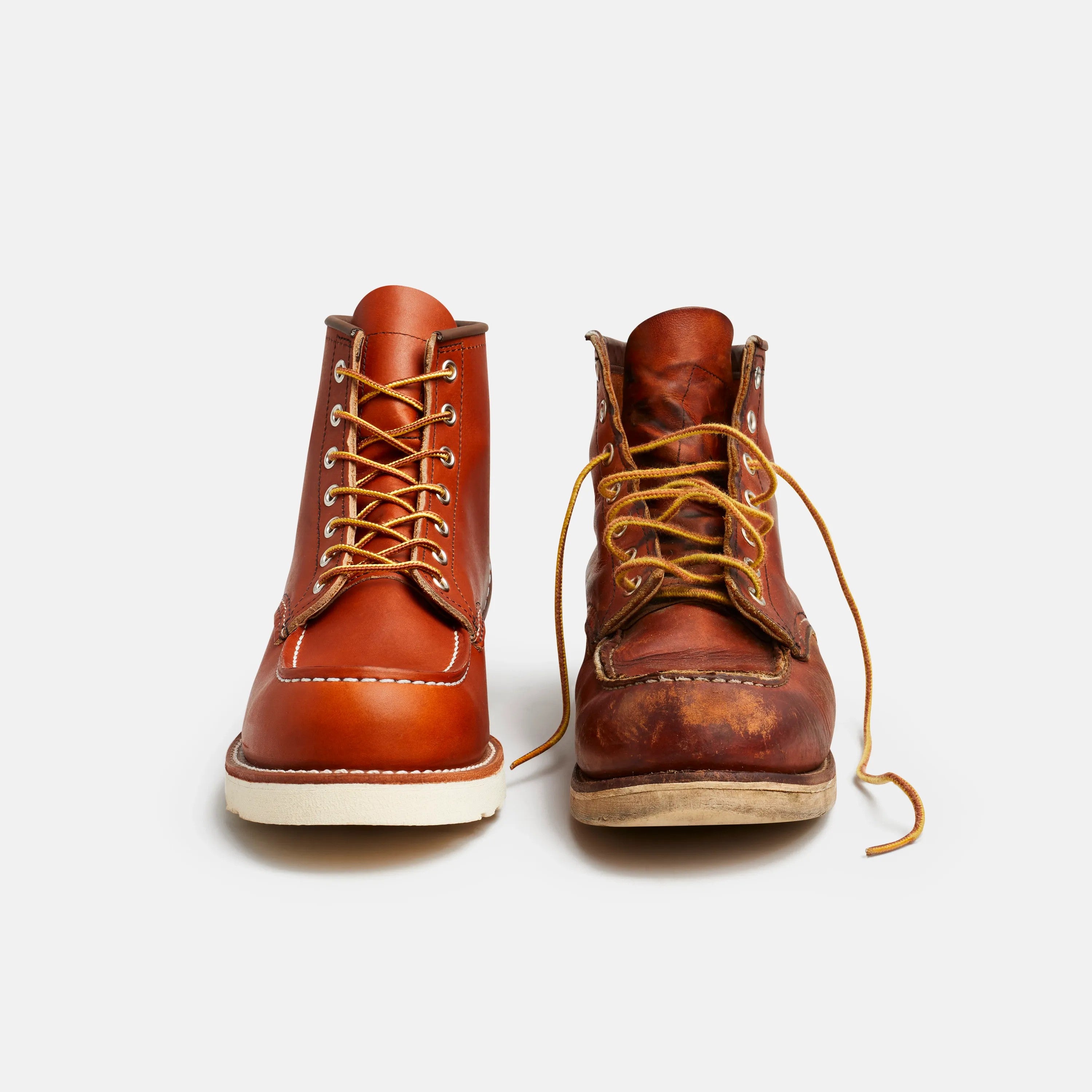 Red Wing Shoes | Classic Moc 6-Inch Boot in Brown Leather 875