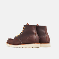 Red Wing Shoes | Classic Moc 6-Inch Boot in Dark Brown Leather 8138