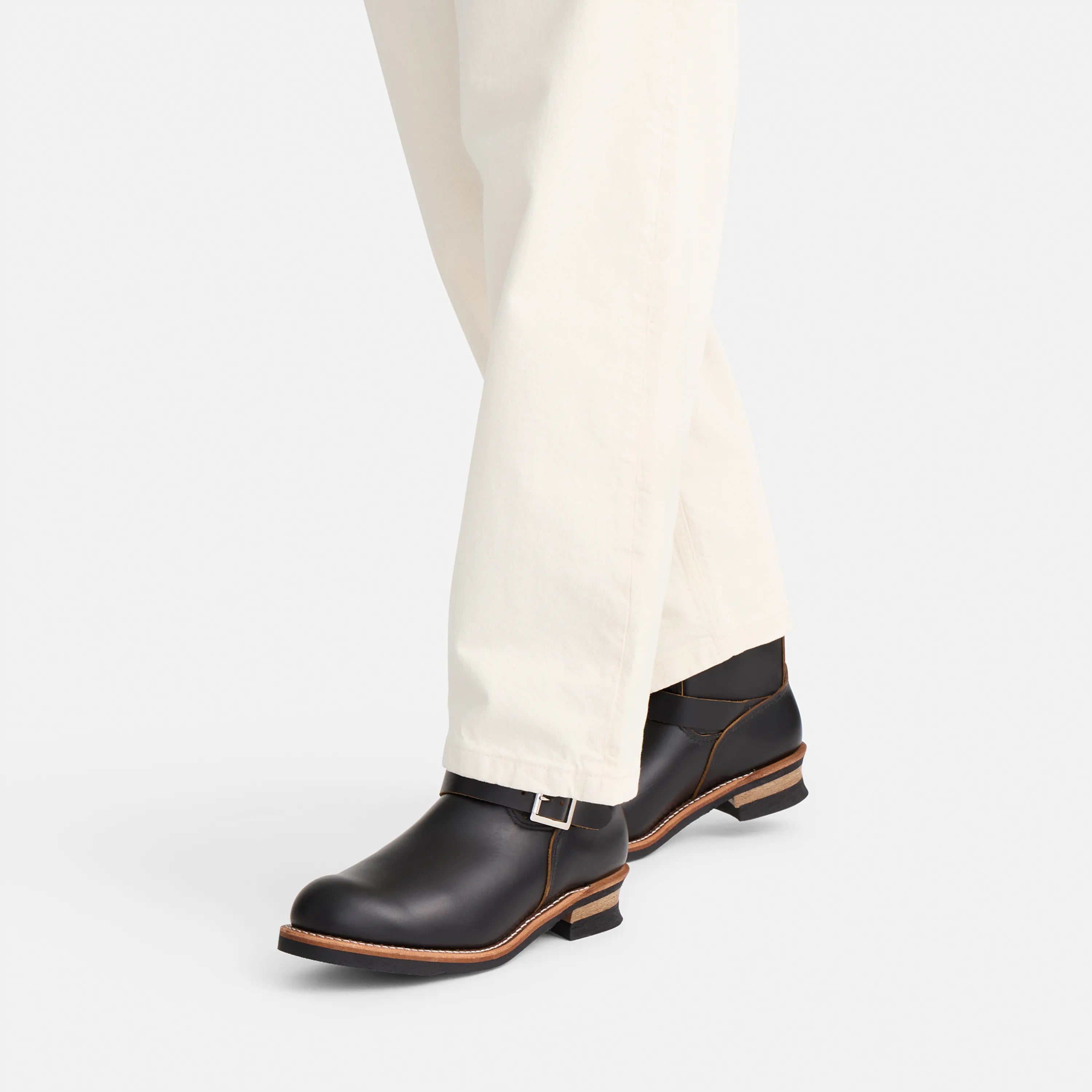 Red Wing Shoes | Engineer Boot in Black Klondike Leather 2966 | Red Wing Heritage