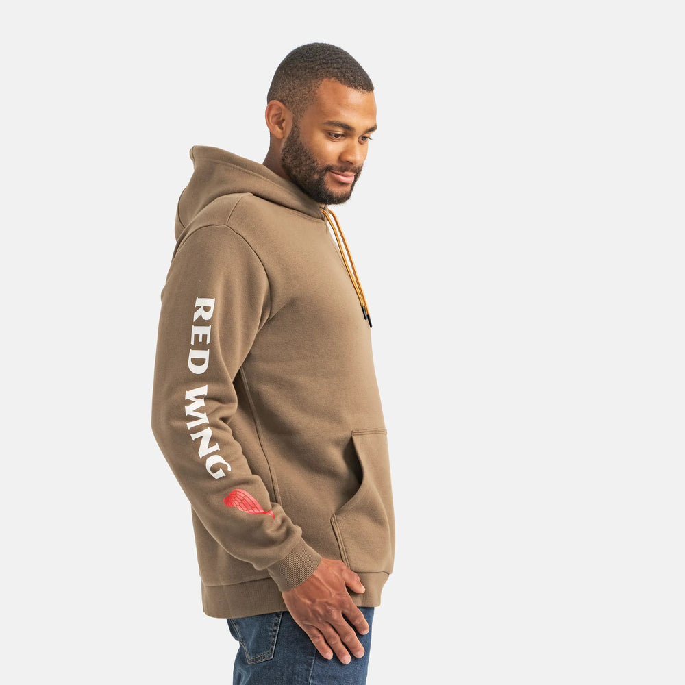 Red Wing Shoes | Classic Hoodie in Brown 98482