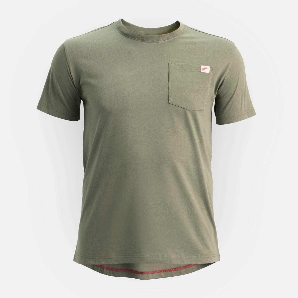 Red Wing Shoes | Short Sleeve Pocket T-Shirt in Olive Green 98473
