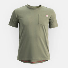 Red Wing Shoes | Short Sleeve Pocket T-Shirt in Olive Green 98473