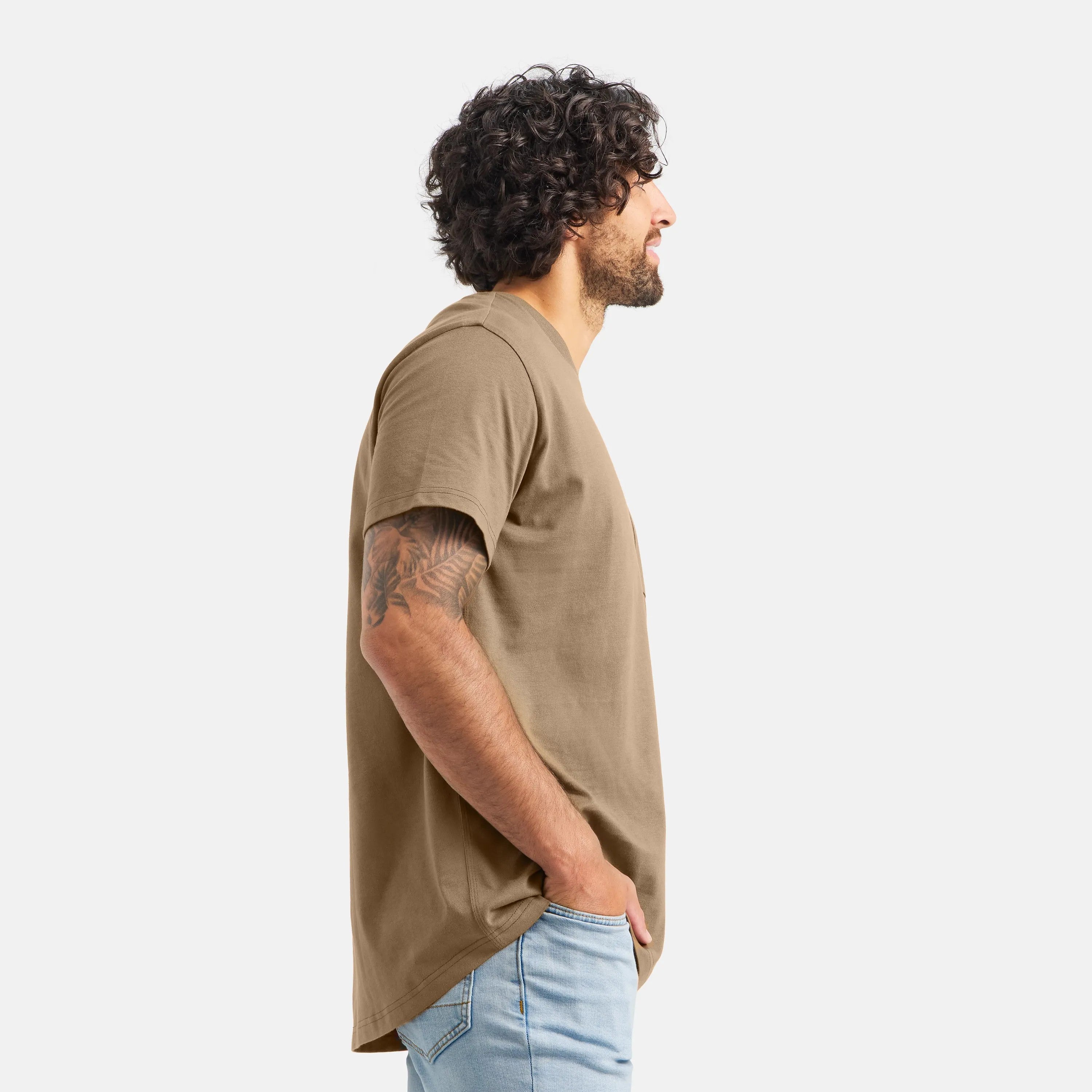 Red Wing Shoes | Short Sleeve Pocket T-Shirt in Brown 98471
