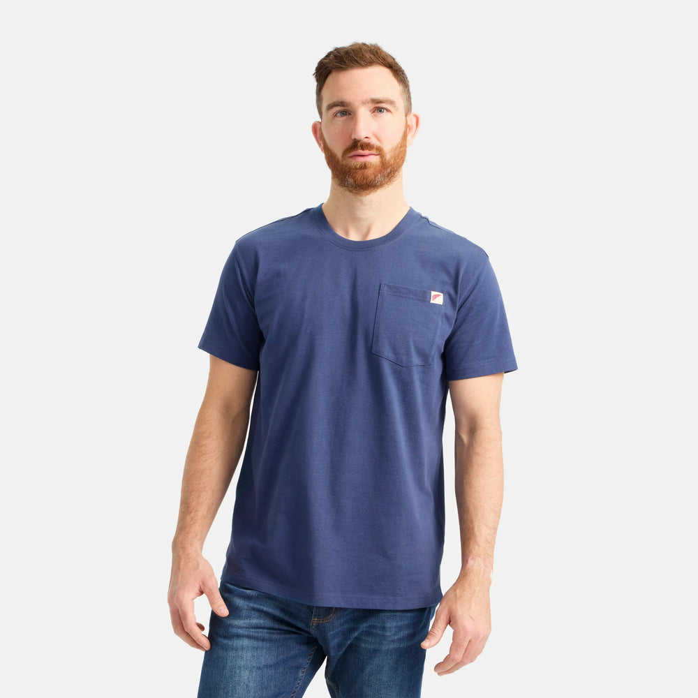 Red Wing Shoes | Short Sleeve Pocket T-Shirt in Navy 98470
