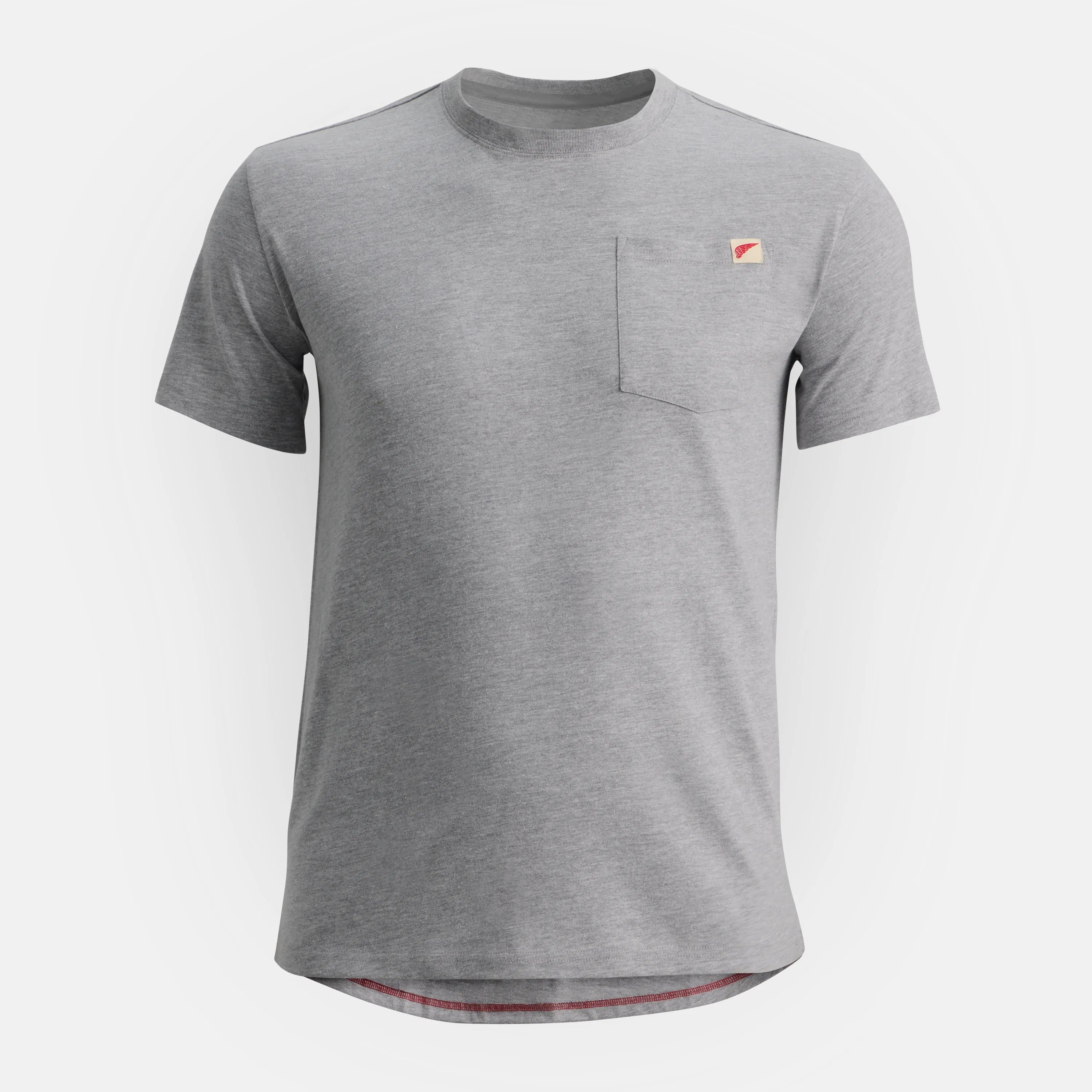Red Wing Shoes | Short Sleeve Pocket T-Shirt in Heather Gray 98469