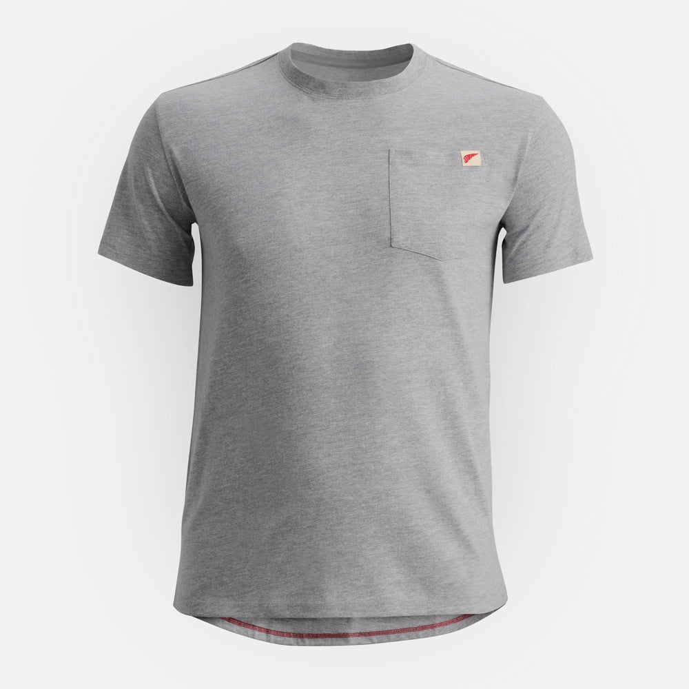 Red Wing Shoes | Short Sleeve Pocket T-Shirt in Heather Gray 98469