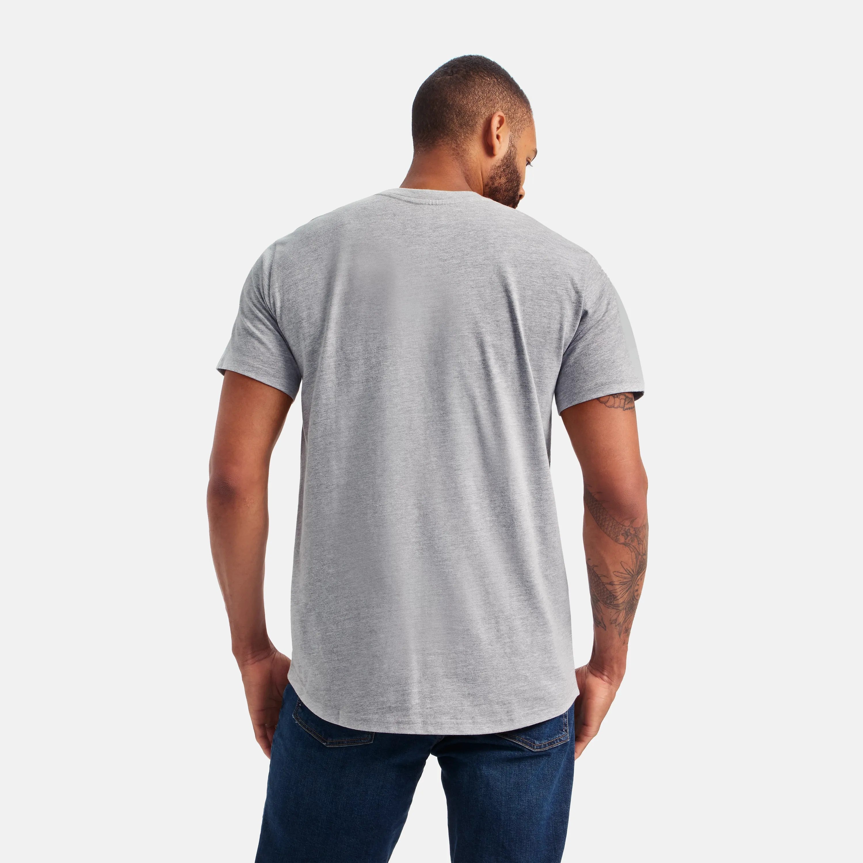 Red Wing Shoes | Short Sleeve Pocket T-Shirt in Heather Gray 98469