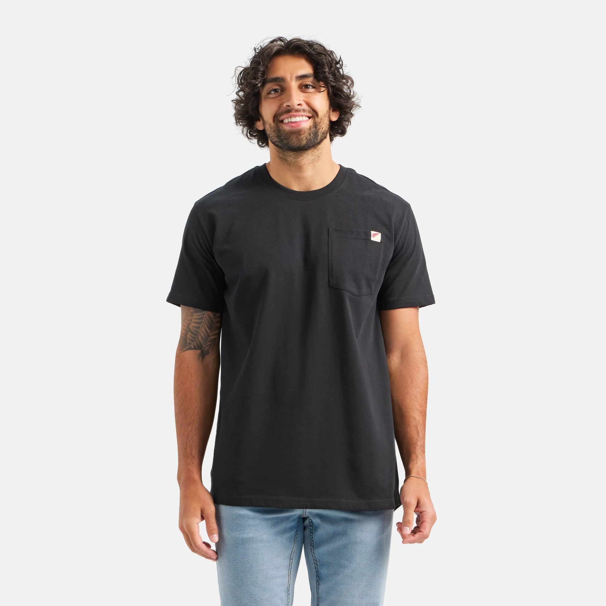 Red Wing Shoes | Short Sleeve Pocket T-Shirt in Black 98468