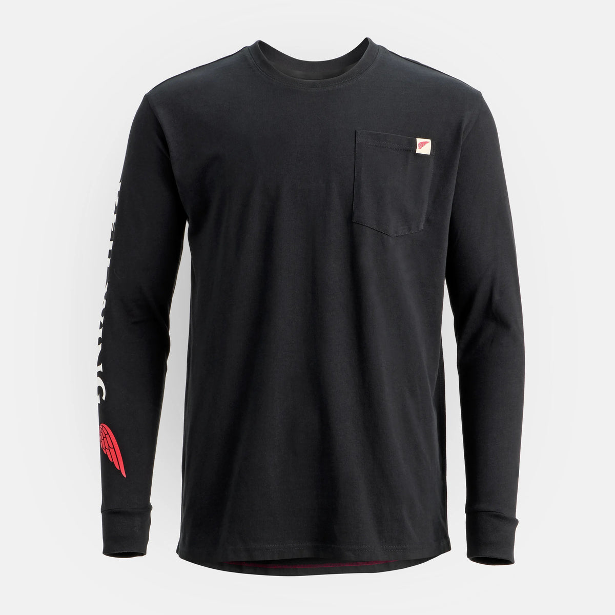 Red Wing Shoes | Long Sleeve Classic Pocket Tee in Black 98474