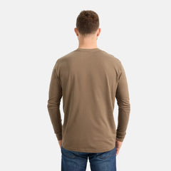Red Wing Shoes | Long Sleeve Classic Pocket Tee in Brown