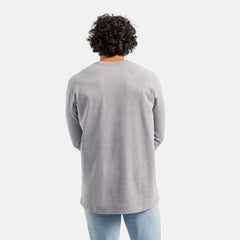 Red Wing Shoes | Long Sleeve Classic Pocket Tee in Heather Gray 98475 | Red Wing