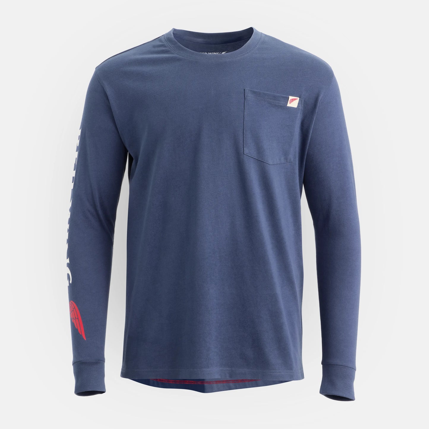 Red Wing Shoes | Long Sleeve Classic Pocket Tee in Navy 98476
