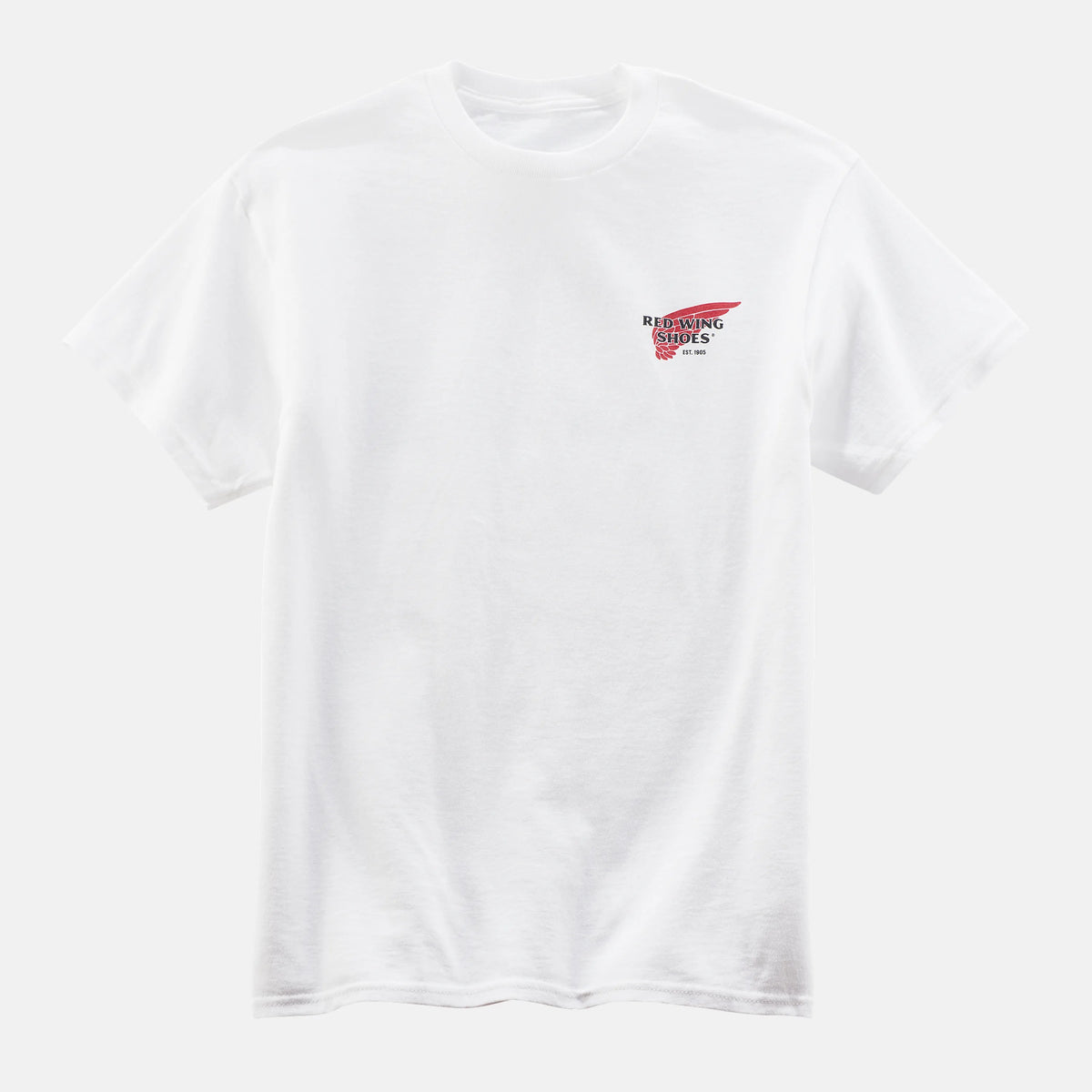 Red Wing Shoes | Unisex Red Wing Shoes Logo T-Shirt in White 97610 | Red Wing Heritage