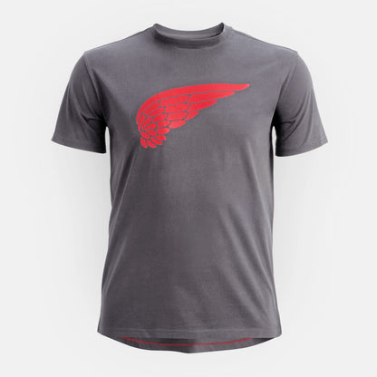 Red Wing Shoes | Short Sleeve Classic Wing Tee in Dark Gray