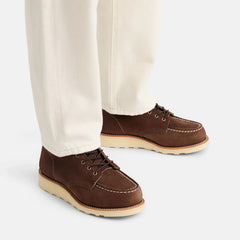 Red Wing Shoes | Classic Moc 6-Inch Boot in Chocolate Muleskinner Leather 3476 | Red Wing Heritage
