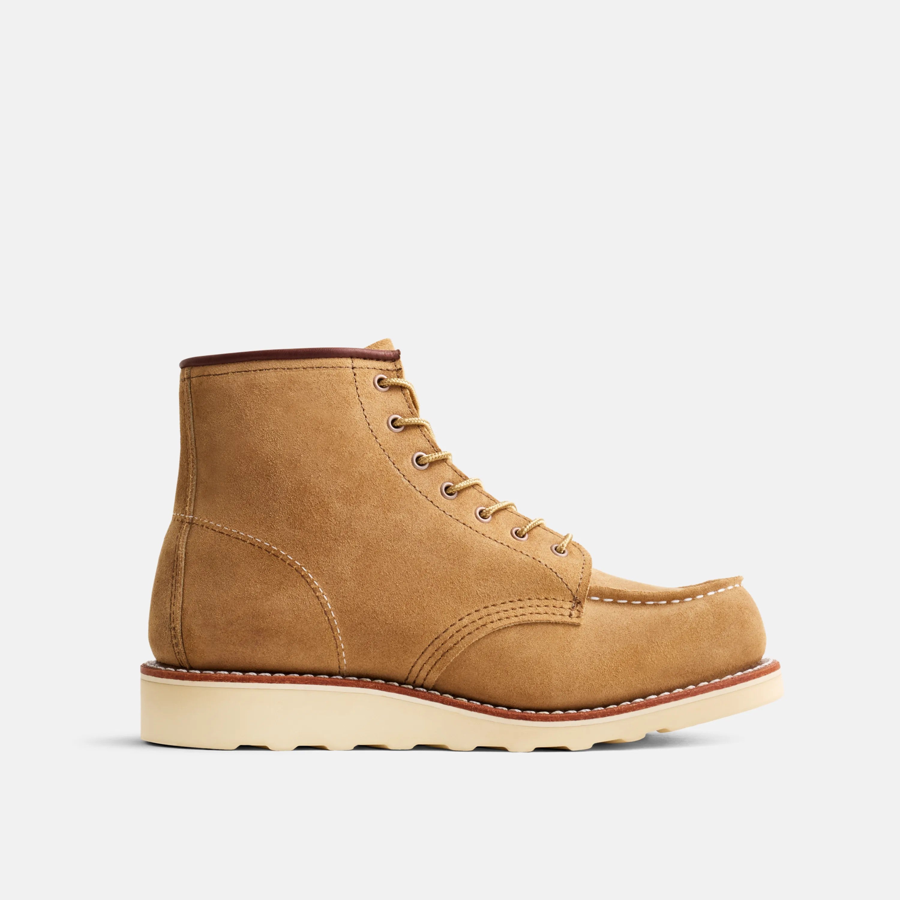 Red Wing Shoes | 6-Inch Classic Moc in Hawthorne Muleskinner Leather 3447 | Red Wing Heritage