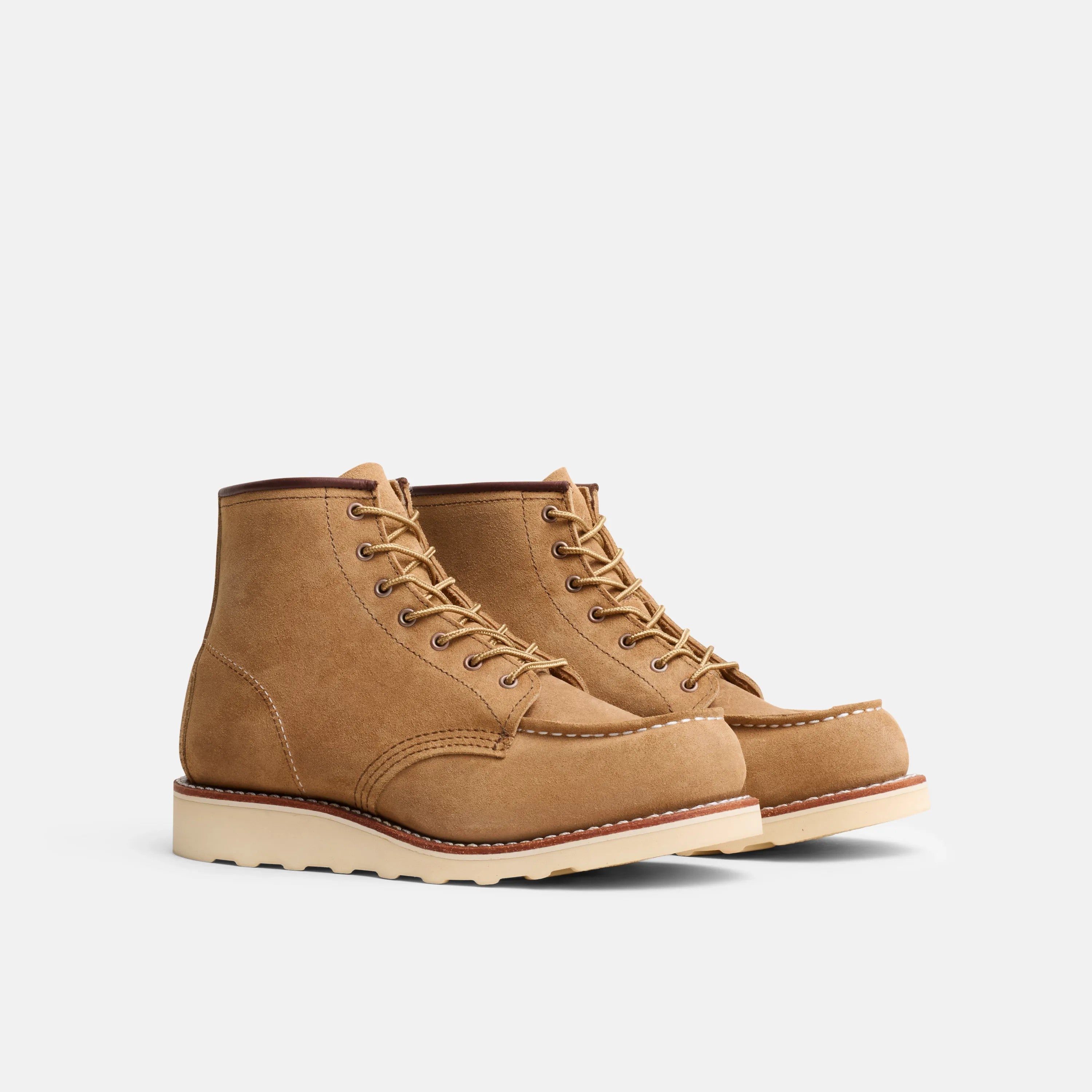 Red Wing Shoes | 6-Inch Classic Moc in Hawthorne Muleskinner Leather 3447 | Red Wing Heritage