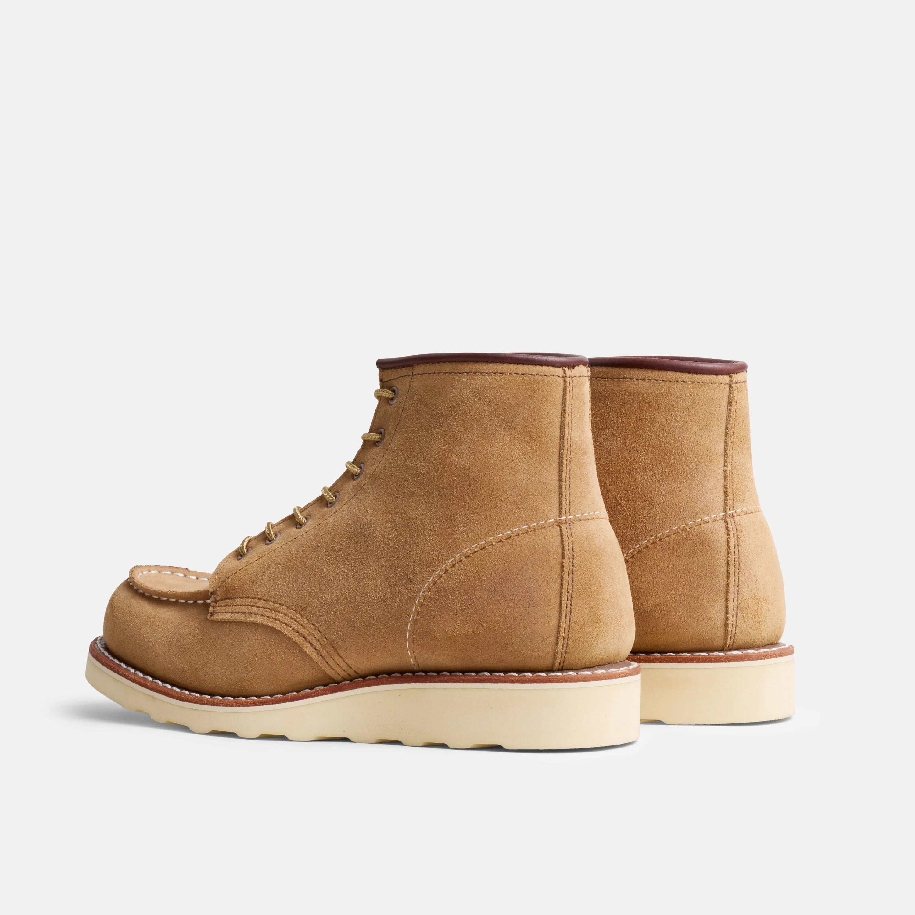 Red Wing Shoes | 6-Inch Classic Moc in Hawthorne Muleskinner Leather 3447 | Red Wing Heritage