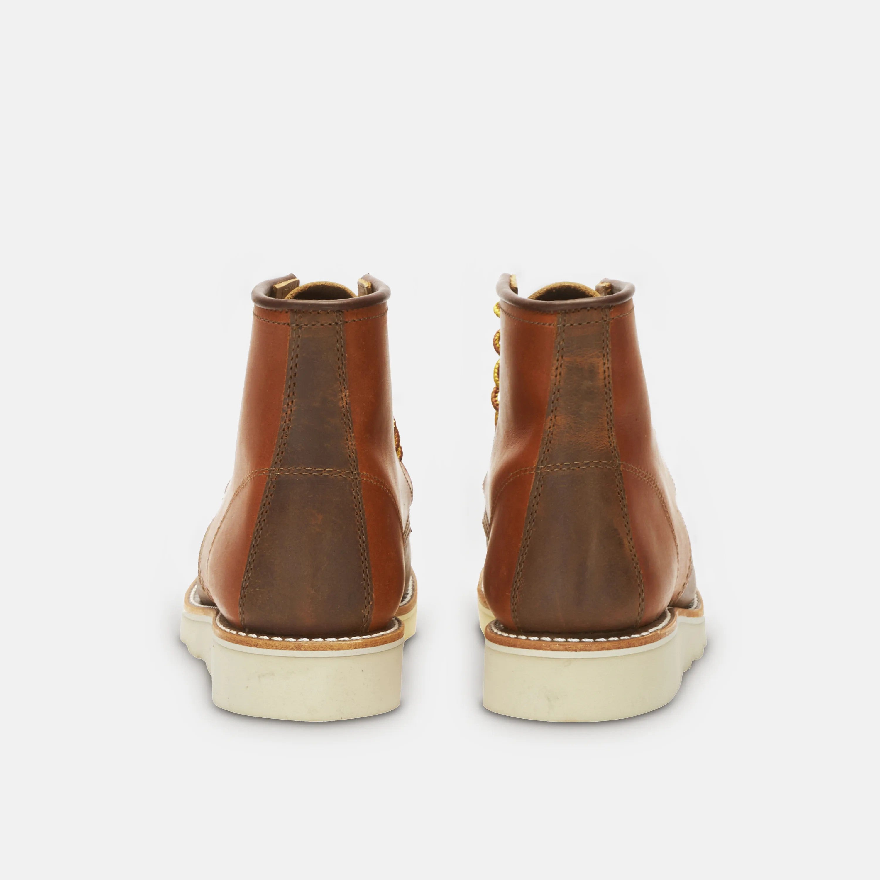 Red Wing Shoes | 6-Inch Classic Moc Short Boot in Multi Brown 3475 | Red Wing Heritage