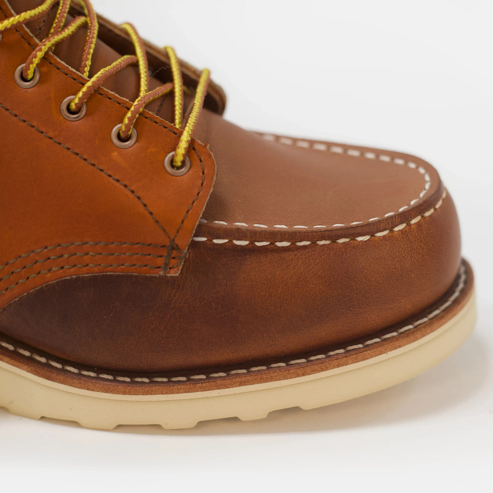Red Wing Shoes | 6-Inch Classic Moc Short Boot in Multi Brown 3475 | Red Wing Heritage