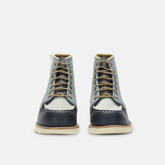 Red Wing Shoes | 6-Inch Classic Moc Short Boot in Multi Indigo 3466 | Red Wing Heritage