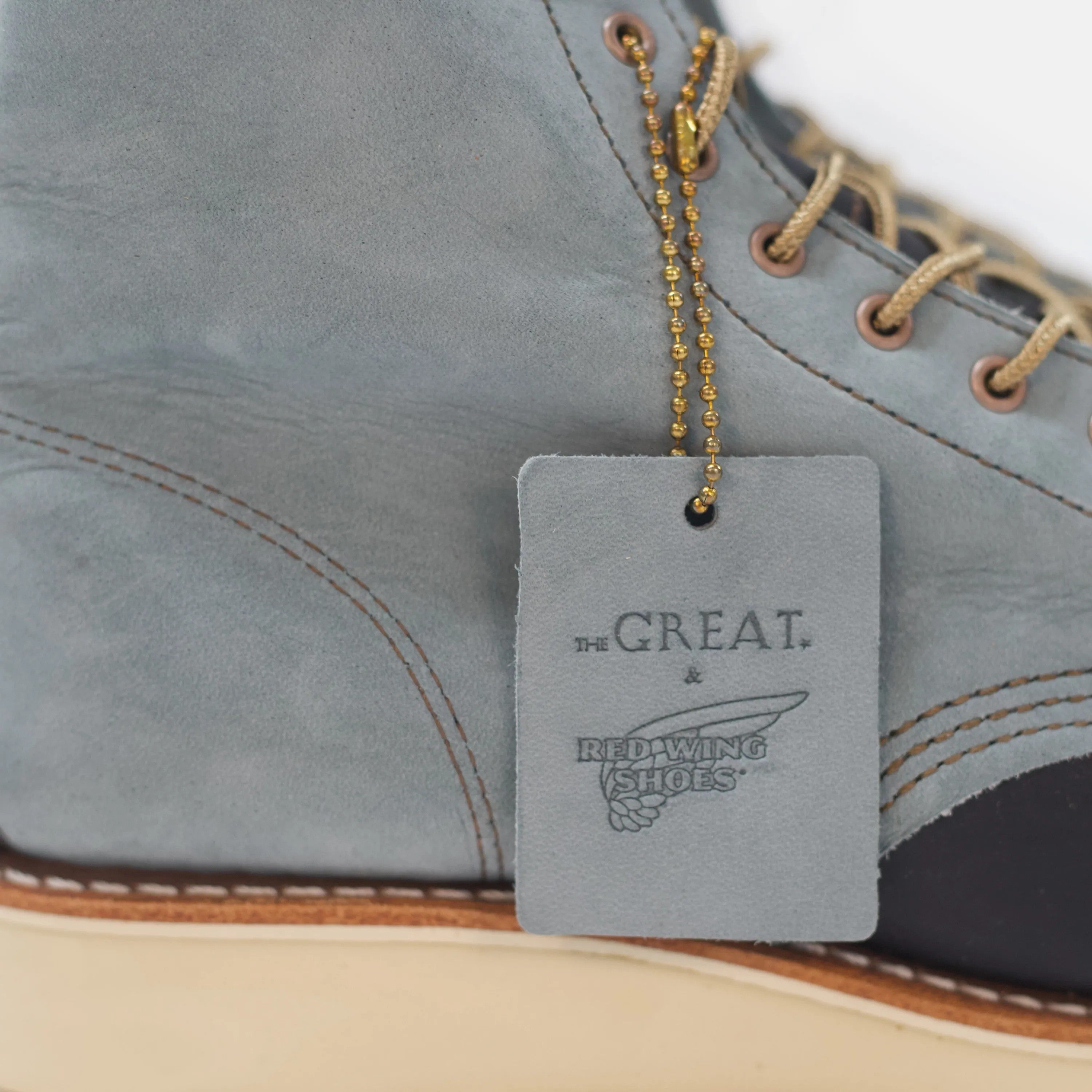 Red Wing Shoes | 6-Inch Classic Moc Short Boot in Multi Indigo 3466 | Red Wing Heritage