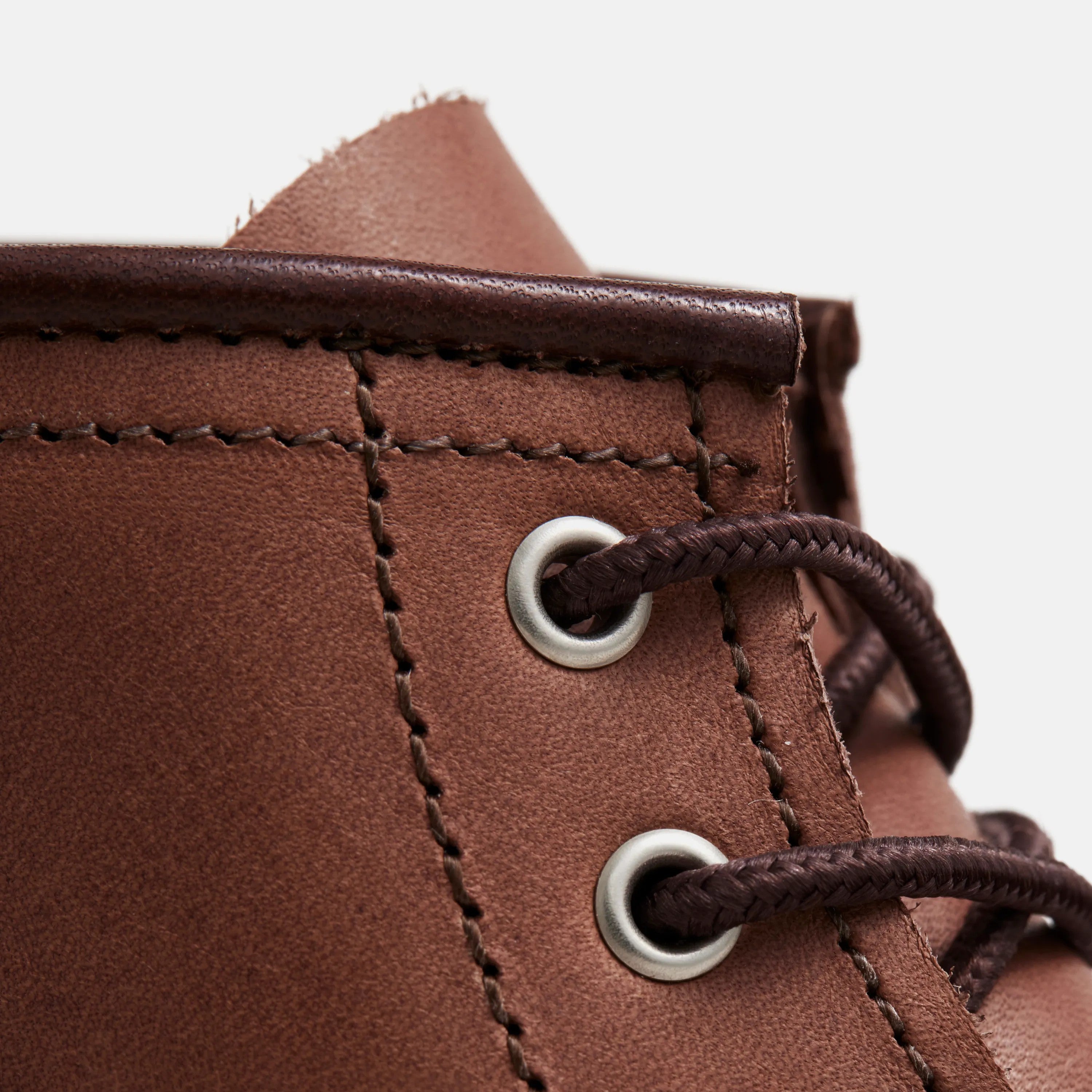 Red Wing Shoes | 6-Inch Classic Moc Short Boot in Mocha Leather 3426 | Red Wing Heritage