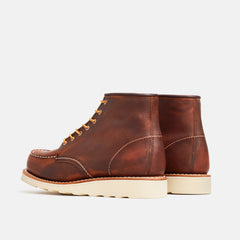 Red Wing Shoes | 6-Inch Classic Moc Short Boot in Copper Leather 3428 | Red Wing Heritage