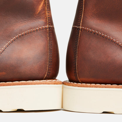 Red Wing Shoes | 6-Inch Classic Moc Short Boot in Copper Leather 3428 | Red Wing Heritage