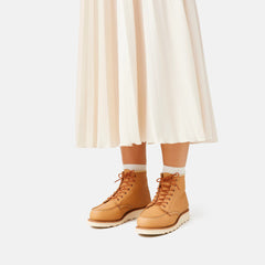 Red Wing Shoes | 6-Inch Classic Moc Short Boot in Tan Leather 3383 | Red Wing Heritage